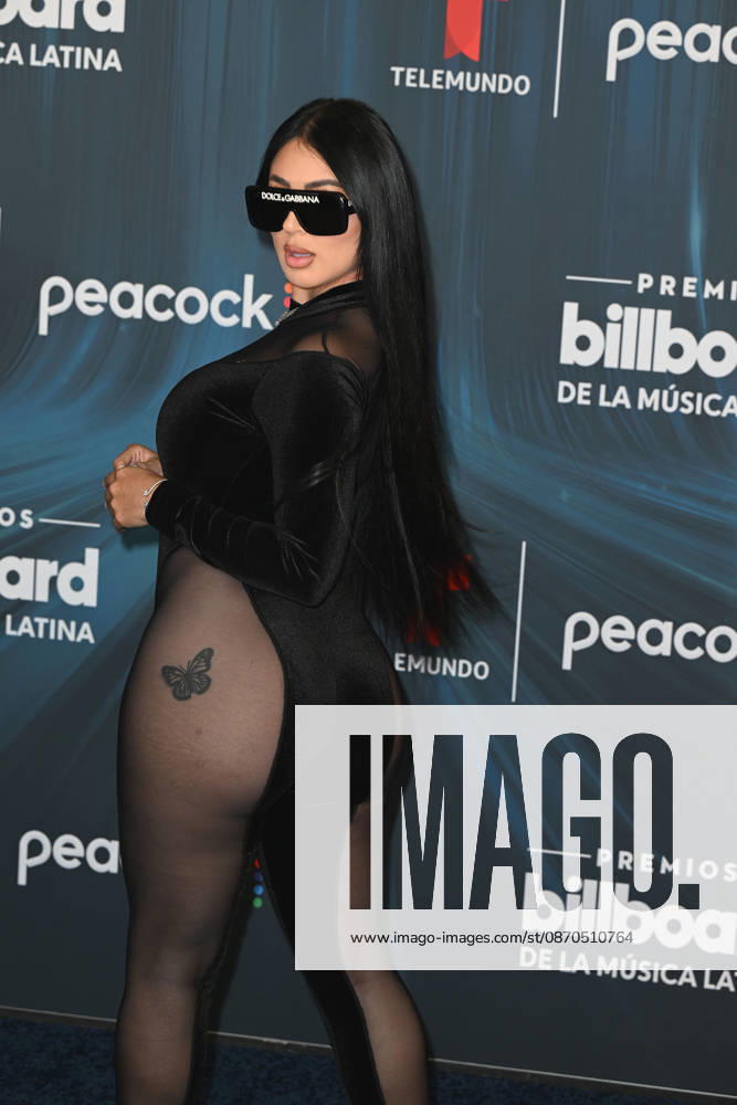 MIAMI, FL - OCTOBER 22: Jenny69 at the 2026 Billboard Latin Music Awards at James L. Knight Center on October 22, 2026 in Miami, Florida.