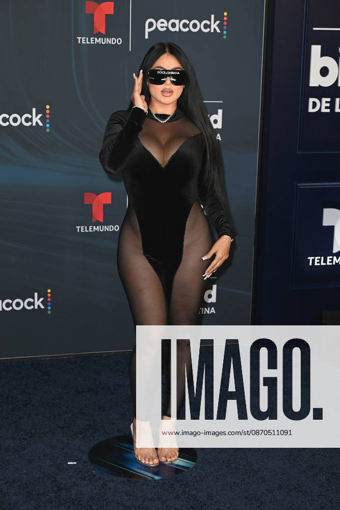 MIAMI, FL - OCTOBER 22: Jenny69 at the 2026 Billboard Latin Music Awards at James L. Knight Center on October 22, 2026 in Miami, Florida.