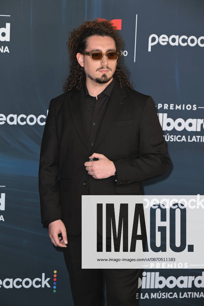 MIAMI, FL - OCTOBER 22: Nicolas Rubio at the 2026 Billboard Latin Music Awards at James L. Knight Center on October 22, 2026 in Miami, Florida.