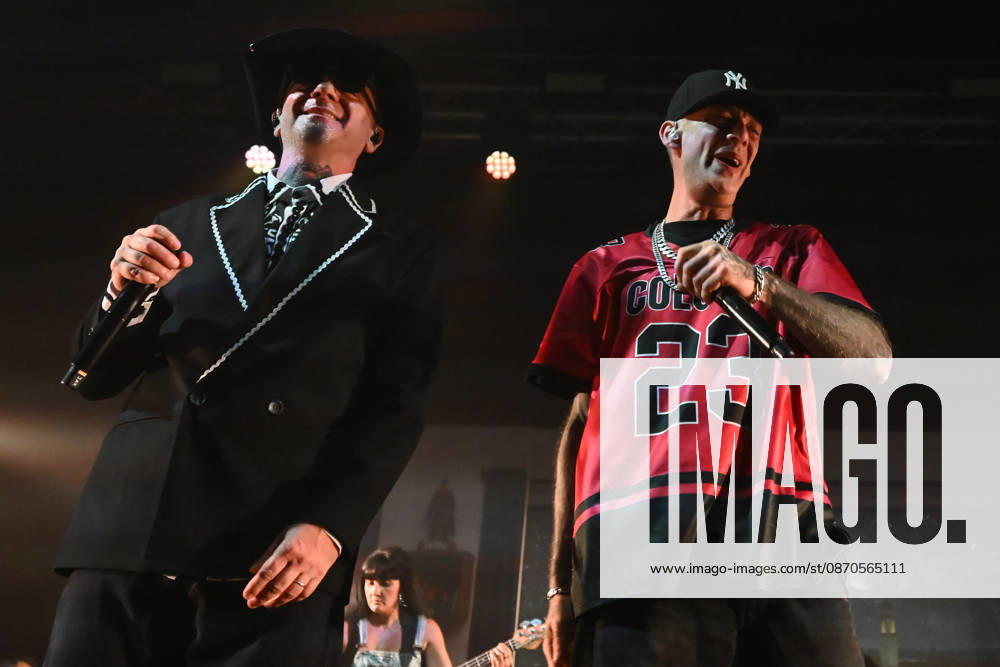 Music Concert - J-Ax - Vita Morte Miracoli Tour 2026 J-Ax and Grido during the Vita Morte Miracoli Tour 2026, October 23, 2026, at Atlantico, Rome, Italy. (Credit: Domenico Cippitelli) Rome Atlantico Italy