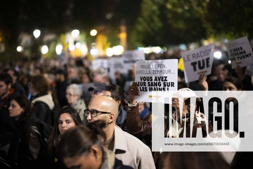 Demonstration against racism - Paris Demonstration against racism organized by SOS Racisme and labor unions in Paris on October 26, 2026.Photo by Eliot Blondet ABACAPRESS.COM Paris France France