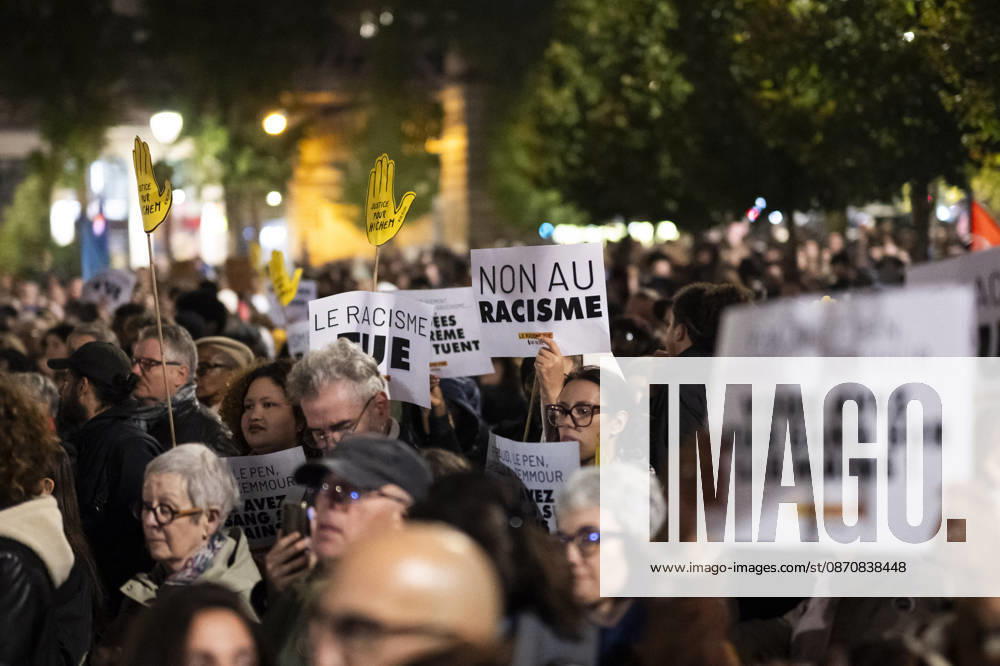 Demonstration against racism - Paris Demonstration against racism organized by SOS Racisme and labor unions in Paris on October 26, 2026.Photo by Eliot Blondet ABACAPRESS.COM Paris France France
