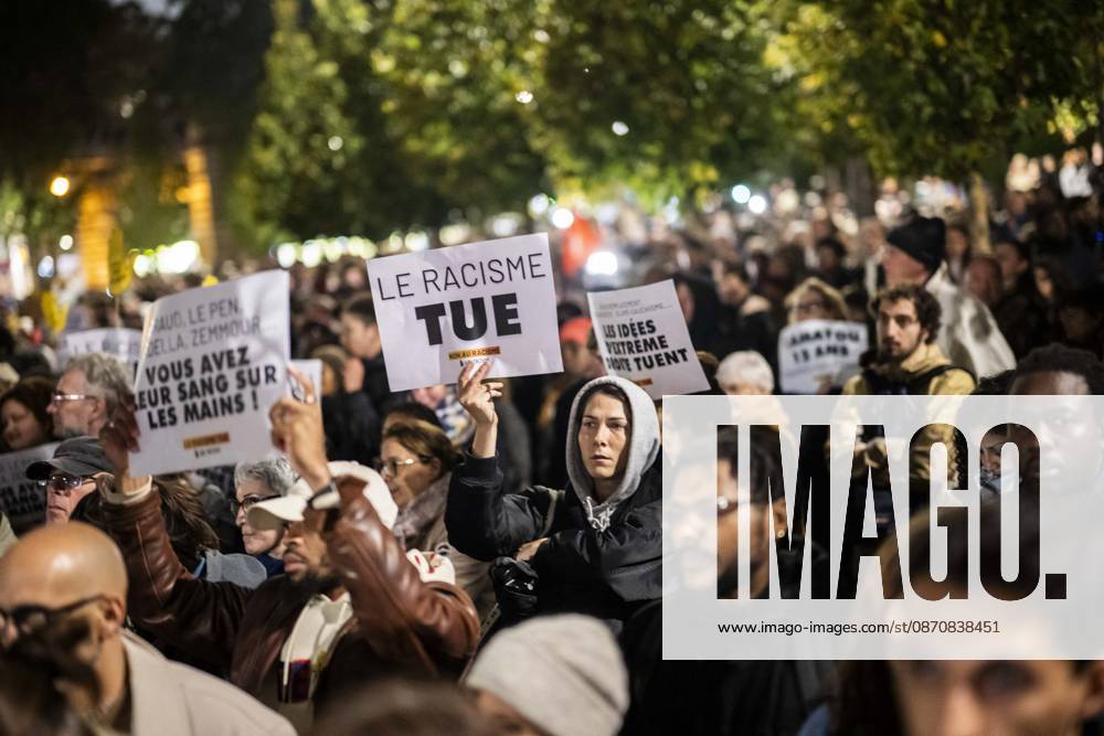 Demonstration against racism - Paris Demonstration against racism organized by SOS Racisme and labor unions in Paris on October 26, 2026.Photo by Eliot Blondet ABACAPRESS.COM Paris France France