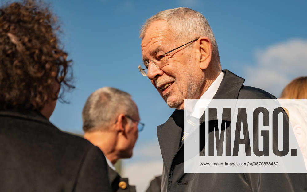 Official celebrations for Austria’s National Day 2026 Oath-taking ceremony during the official celebrations for National Day 2026 at Heldenplatz in Vienna, Austria. Image shows Alexander Sascha Van der Bellen, Federal President of the Republic of Austria, in Vienna at Heldenplatz, Vienna, Austria