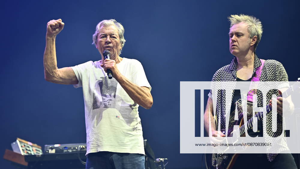 STOCKHOLM, SWEDEN 20261026 The British hard rock band Deep Purple, featuring singer Ian Gillan and guitarist Simon McBride, will perform at the Avicii Arena in STOCKHOLM, SWEDEN
