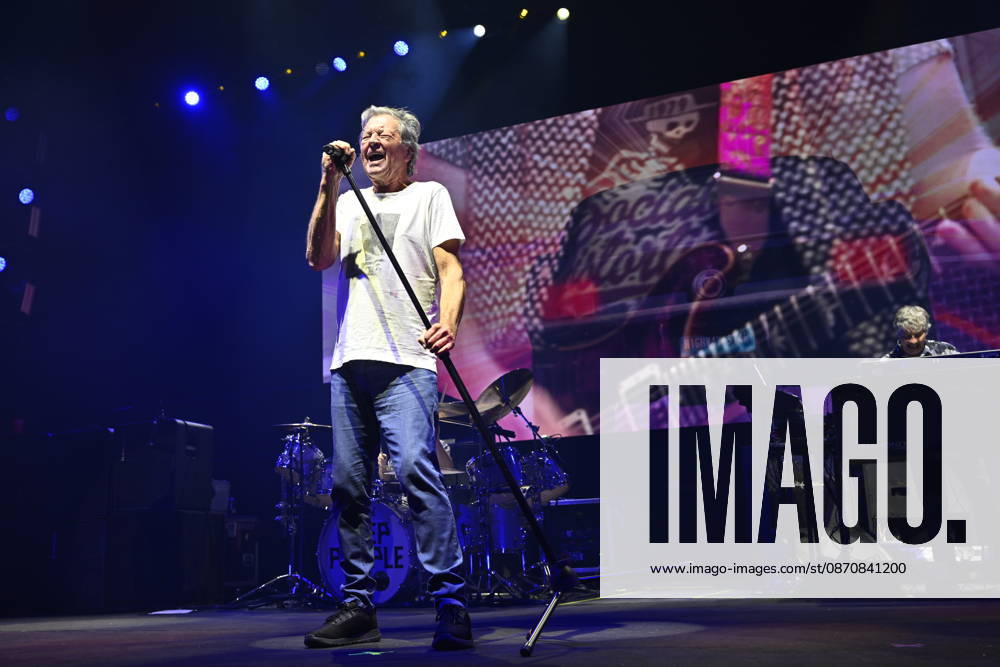 STOCKHOLM, SWEDEN 20261026 The British hard rock band Deep Purple, featuring singer Ian Gillan, performs at Avicii Arena in STOCKHOLM, SWEDEN