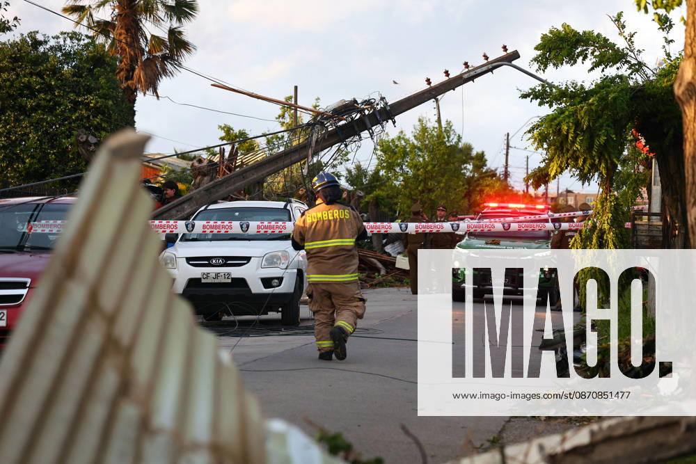 Tornado Destroys Homes in Requinoa Jorge Loyola Aton Chile, RANCAGUA Chile Aton 1202916