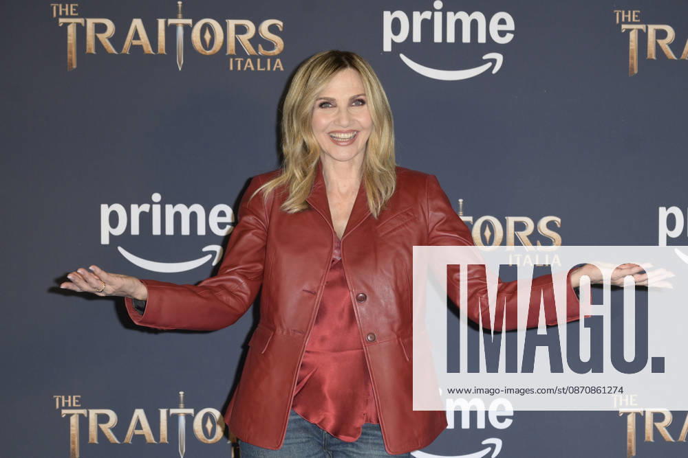 Lorella Cuccarini attends the photocall of Prime Tv program The Traitors Italia second season at Palazzo Brancaccio. Rome Italy - ZUMAs197 20261026_aaa_s197_179