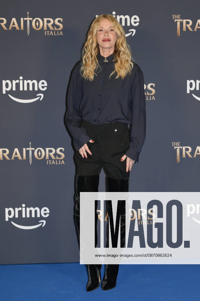 Alessia Marcuzzi attends the photocall of Prime Tv program The Traitors Italia second season at Palazzo Brancaccio. Rome Italy - ZUMAs197 20261026_aaa_s197_223