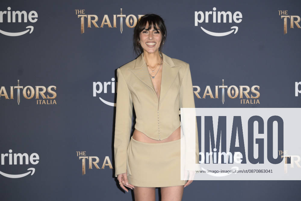 Giulia Salemi attends the photocall of Prime Tv program The Traitors Italia second season at Palazzo Brancaccio. Rome Italy - ZUMAs197 20261026_aaa_s197_227