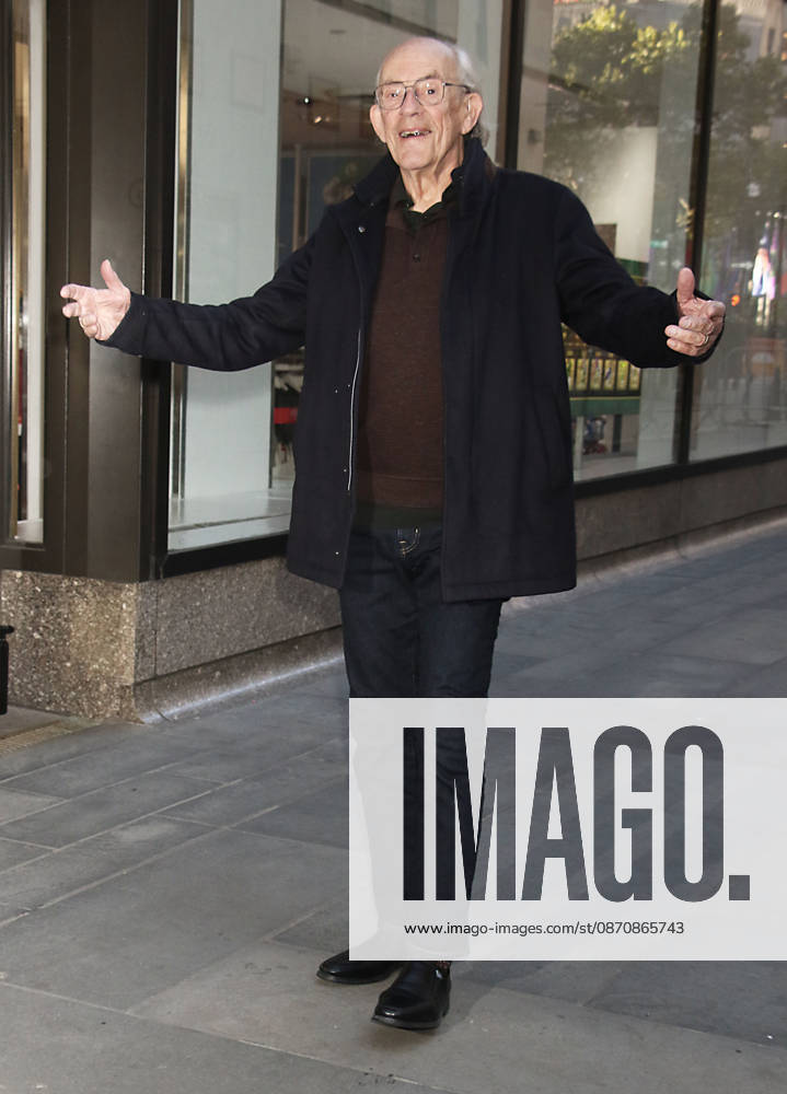 New York October 26 2026. Christopher Lloyd on Today Show to talk about new bok In My Own Time: A Memoir in New York. October 26, 2026.