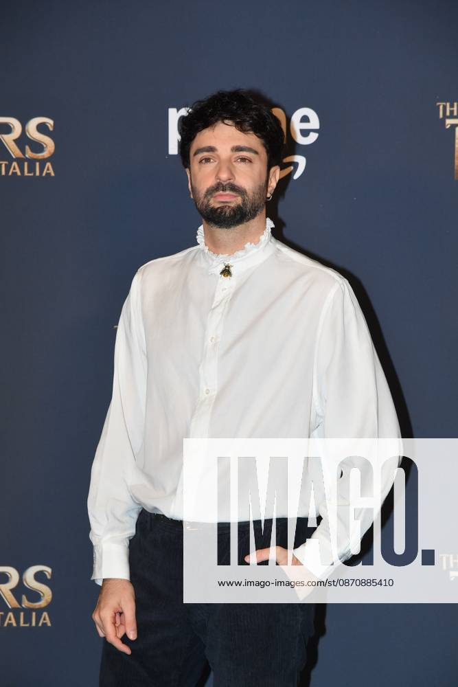 IPA90231561 - Rome, Palazzo Brancaccio: Photocall for the second season of The Traitors Italia. Pictured: Daniele Gattano