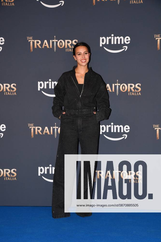 IPA90232016 - Rome, Palazzo Brancaccio: Photocall for the second season of The Traitors Italia. Pictured: Jolanda Renga
