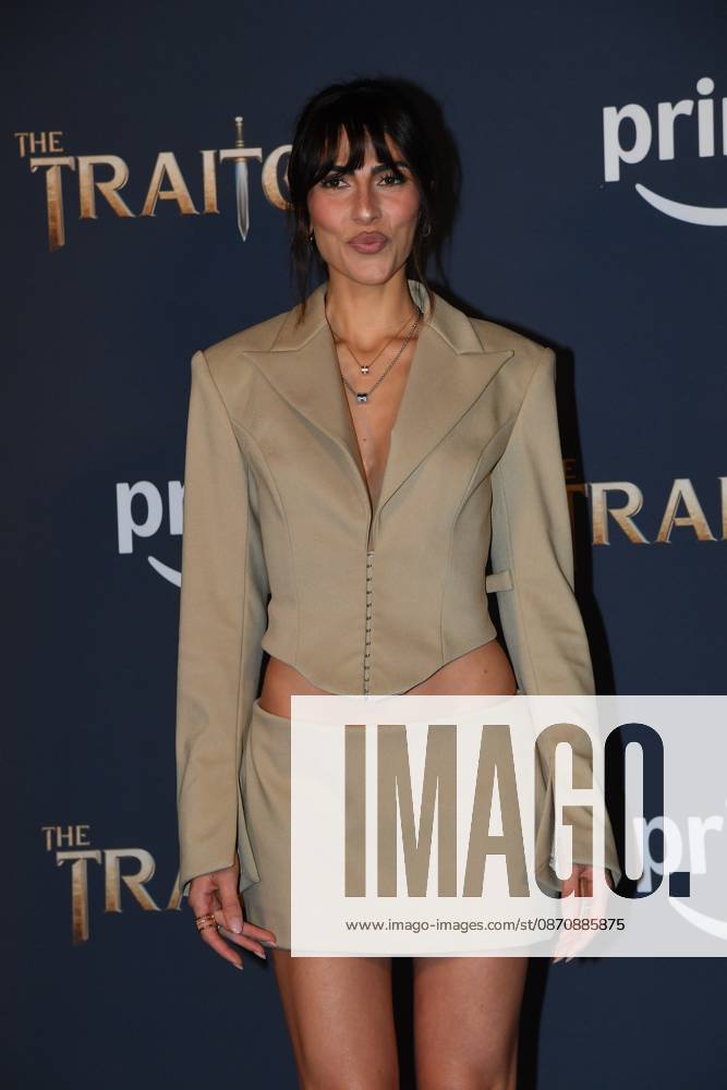 IPA90232146 - Rome, Palazzo Brancaccio: Photocall for the second season of The Traitors Italia. Pictured: Giulia Salemi