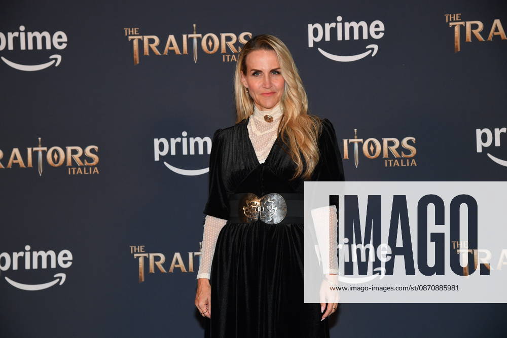 IPA90231238 - Rome, Palazzo Brancaccio: Photocall for the second season of The Traitors Italia. Pictured: Nicole Morganti