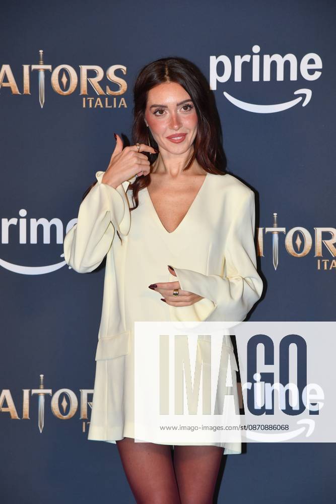 IPA90231542 - Rome, Palazzo Brancaccio: Photocall for the second season of The Traitors Italia. Pictured: Camihawke