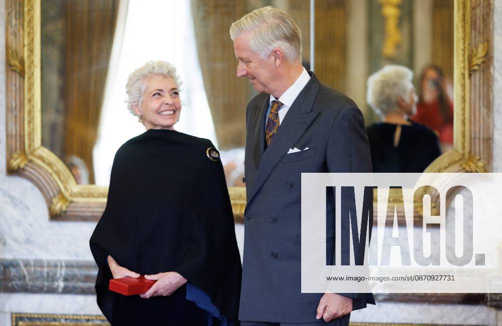 King Philippe - Filip of Belgium pictured during a royal reception for people who have been bestowed with the grace of nobility, on Tuesday 27 October 2026 at the Royal Palace in Brussels. BENOITxDOPPAGNE 191220803