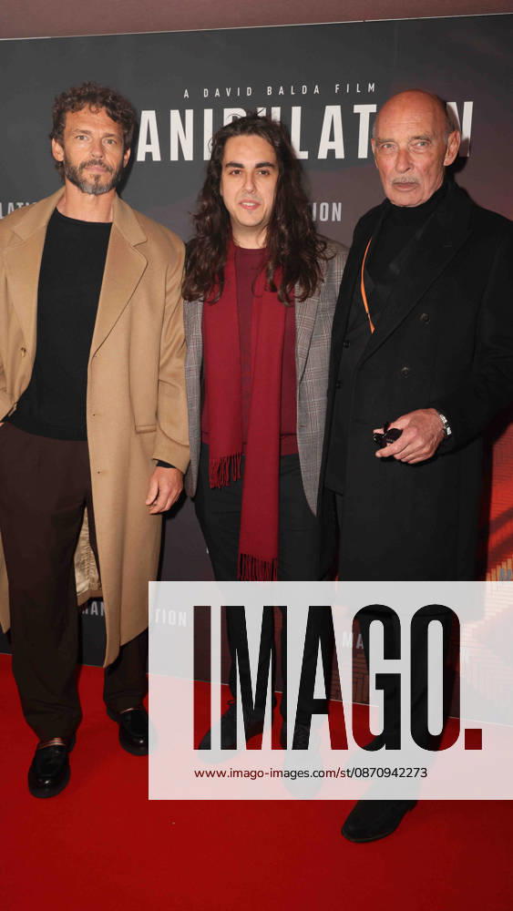 26 10 26 Manipulation UK Premiere - Arrivals 26 10 26 Manipulation UK Premiere - Arrivals (L-R) Arnaud Binard, David Balda and James Faulkner attend the Manipulation UK Premiere at Curzon Mayfair on October 26, 2026 in London, England., Credit:Roger Alarcon Avalon United Kingdom, London