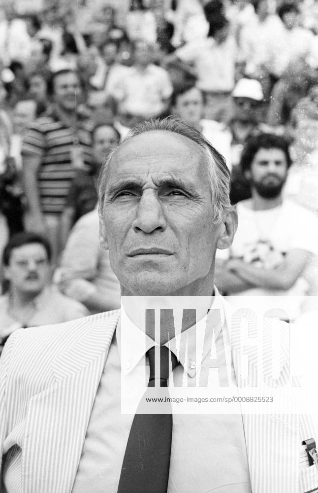 Nationaltrainer Enzo Bearzot (Italien) Porträt Trainer