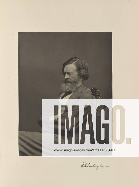 Edmund L. Lushington, M.A., Professor of Greek; Thomas Annan (Scottish,1829 - 1887); Glasgow, Scotland; 1871; Carbon print; 21.4 × 16.3 cm (8 7,16 × 6 7,16 in.)