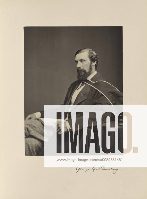 George G. Ramsay, M.A. Professor of Humanity; Thomas Annan (Scottish,1829 - 1887); Glasgow, Scotland; 1871; Carbon print; 21.4 Ã— 16.5 cm (8 7,16 Ã— 6 1,2 in.)
