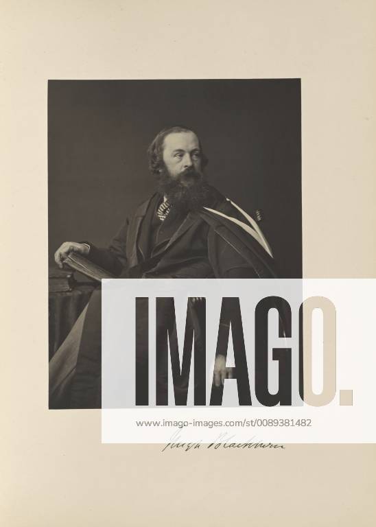Hugh Blackburn, M.A., Professor of Mathematics; Thomas Annan (Scottish,1829 - 1887); Glasgow, Scotland; 1871; Carbon print; 21.1 × 16.4 cm (8 5,16 × 6 7,16 in.)