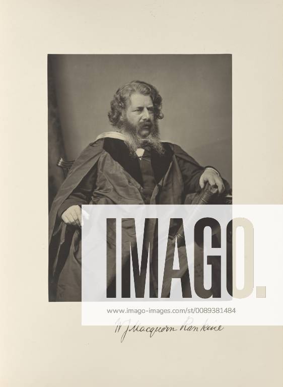 William John MacQuorn Rankine, C.E, LL.D, Professor of Civil Engineering and Mechanics; Thomas Annan (Scottish,1829 - 1887); Glasgow, Scotland; 1871; Carbon print; 21.4 × 15.9 cm (8 7,16 × 6 1,4 in.)