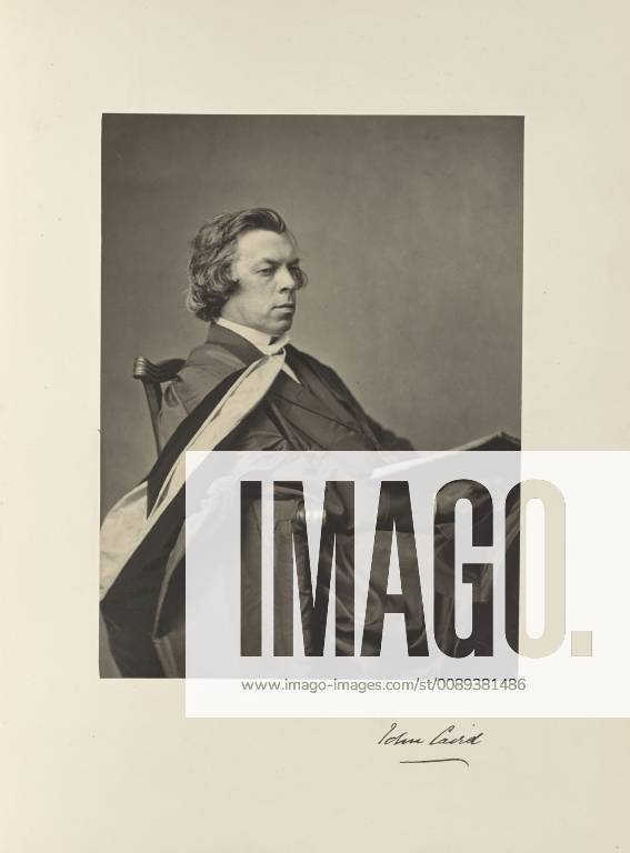 John Caird, D.D., Professor of Divinity; Thomas Annan (Scottish,1829 - 1887); Glasgow, Scotland; 1871; Carbon print; 21.3 Ã— 15.9 cm (8 3,8 Ã— 6 1,4 in.)