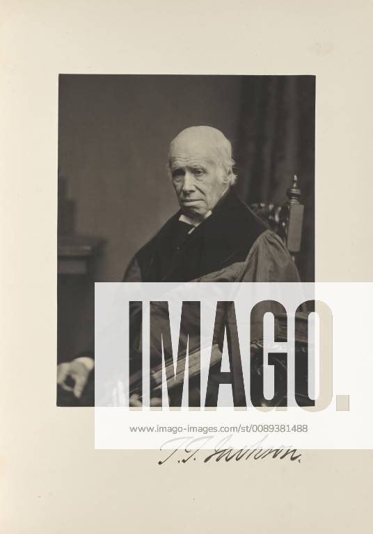 Thomas Thomson Jackson, D.D., Professor of Ecclesiastical History; Thomas Annan (Scottish,1829 - 1887); Glasgow, Scotland; 1871; Carbon print; 21 Ã— 16.3 cm (8 1,4 Ã— 6 7,16 in.)