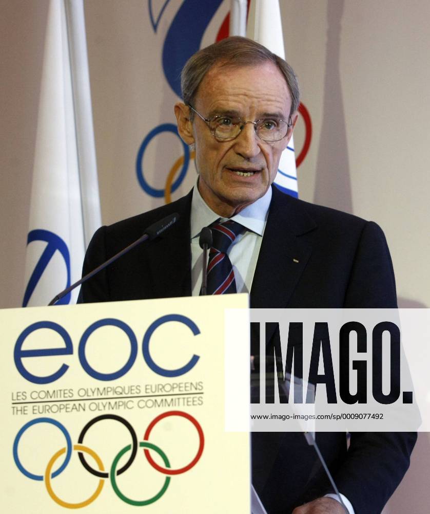 ITAR-TASS: SOCHI, RUSSIA. NOVEMBER 24. 2011. French IOC member Jean-Claude Killy at the 40th annual meeting of the European Olympic Committees (EOC). RE0F2CE2