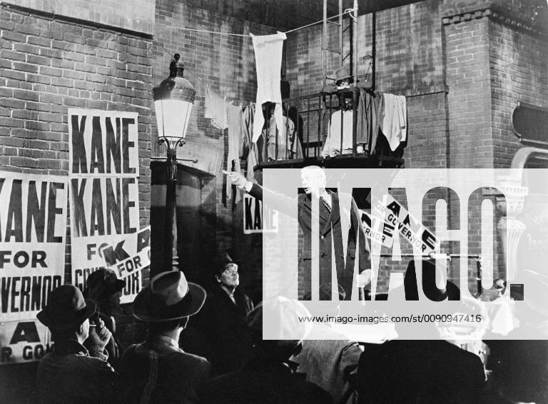 CITIZEN KANE Citizen Kane USA 1941 Orson Welles JOSEPH COTTEN (Reporter Leland), in einer Filmszene aus Citizen Kane , 1940. Regie: Orson Welles aka. Citizen Kane CITIZEN KANE USA 1941