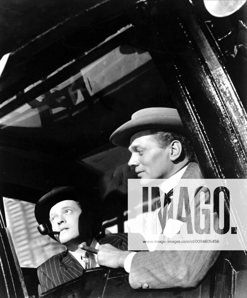 Orson Welles & Joseph Cotten Characters: Charles Foster Kane, Jedediah Leland Film: Citizen Kane (USA 1941) Director: Orson Welles 01 May 1941