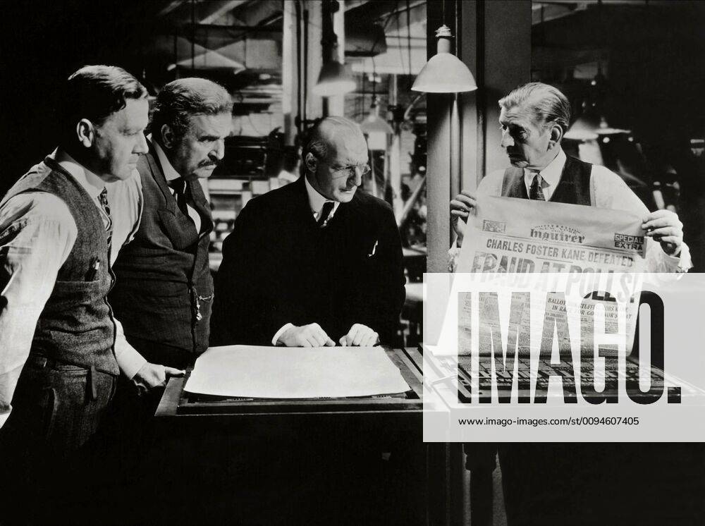 Printing Press Scene Film: Citizen Kane (USA 1941) Director: Orson Welles 01 May 1941