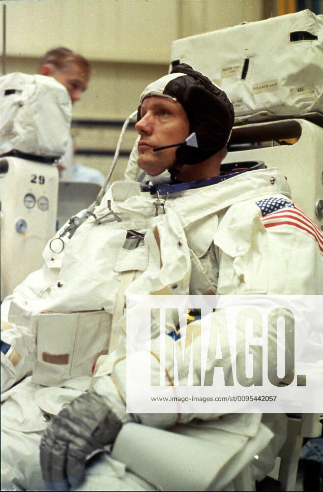 First step on the moon American astronaut Neil ARMSTRONG was born in 1930 before his departure for the moon, in July 1969 Credit Collection NASA KHARBINE TAPABOR KH65141