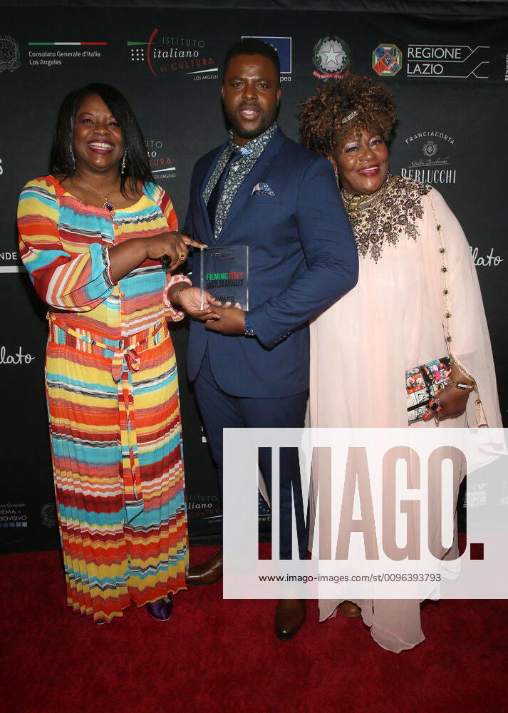 2020 Filming Italy Awards held at The Italian Cultural Institute Theatre Featuring: Sydney Duke, Winston Duke, Cora Pantin Where: Los Angeles, California, United States When: 22 Jan 2020 Credit: Faye s Vision Cover Images