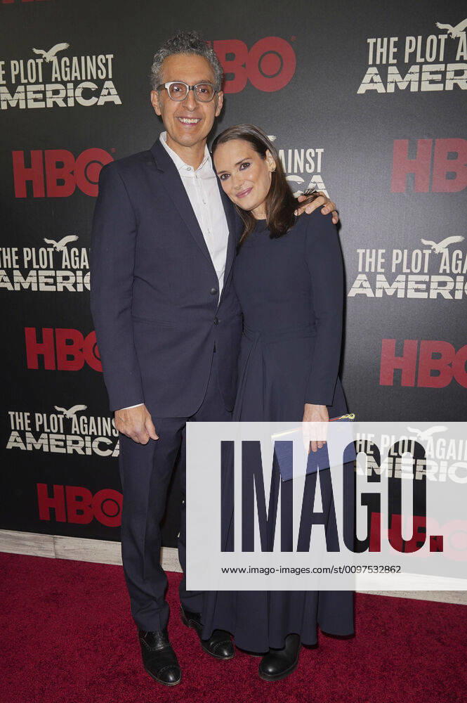 John Turturro and Winona Ryder attend HBO s The Plot Against America premiere at Florence Gould Hall. New York United States - ZUMAs197 20200304_zaa_s197_433