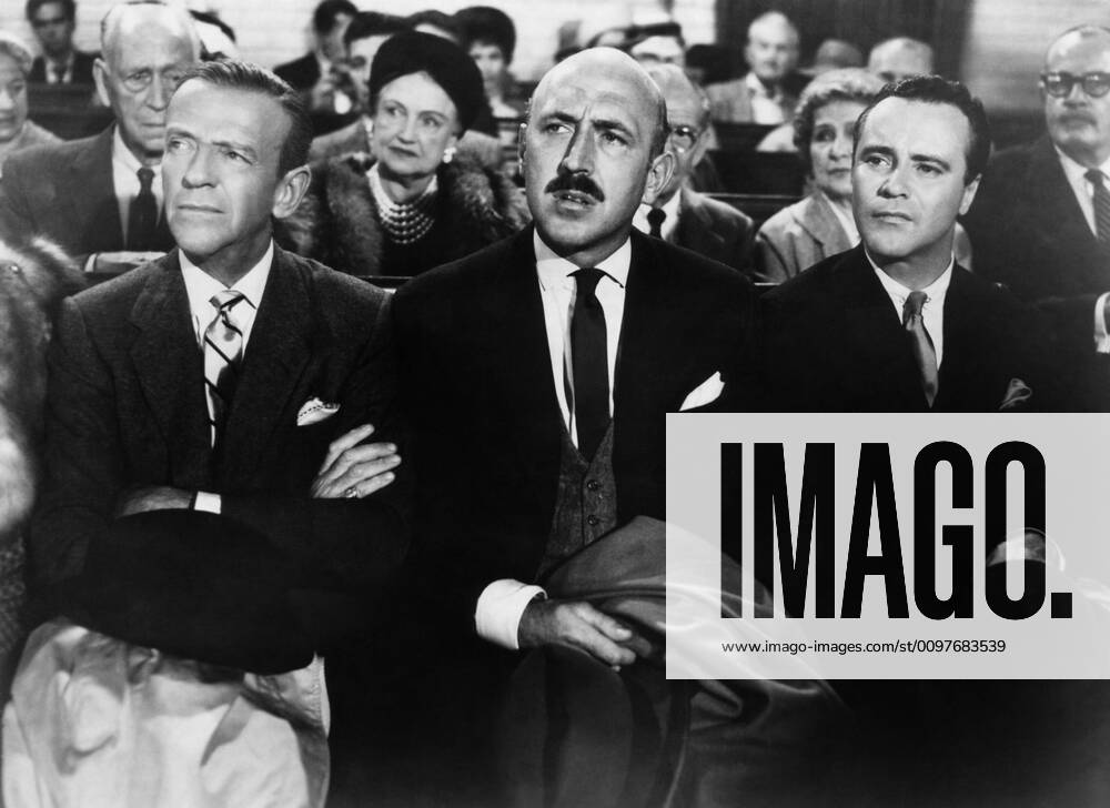 THE NOTORIOUS LANDLADY, Fred Astaire, Lionel Jeffries, Jack Lemmon, 1962 Courtesy Everett Collection PUBLICATIONXNOTxINxCANxCHNxFRAxITAxJPNxNORxPOLxRUSxESPxUKxUSA