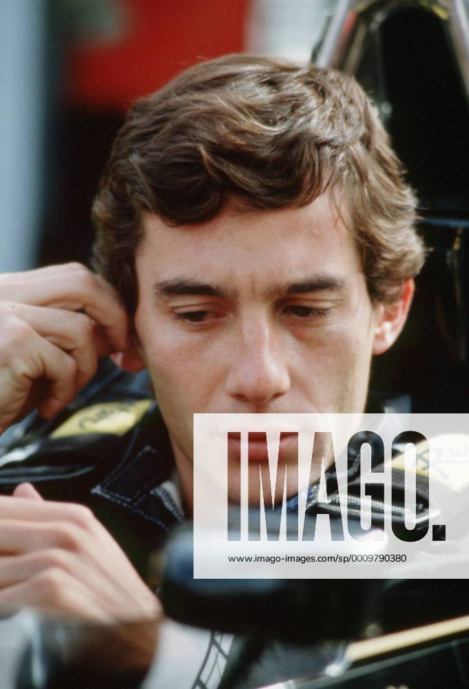 Formel 1 , Großer Preis von Deutschland in Hockenheim 1986 SENNA Ayrton