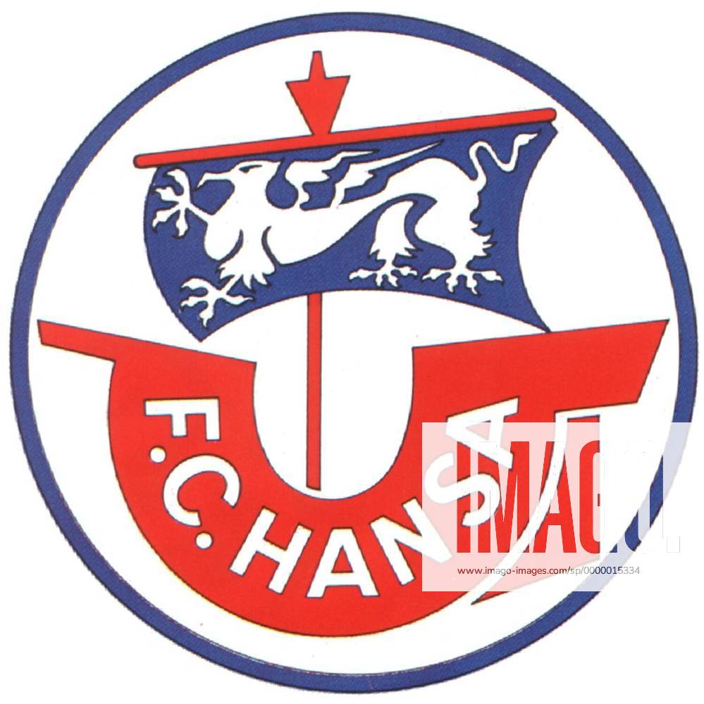 Logo F.C. Hansa Rostock Fußball 1. BL Herren Wappen, Symbol, Emblem