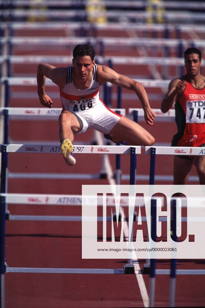 Florian Schwarthoff über 110 m Hürden Leichtathletik WM Herren Leichtathletik Weltmeisterschaft 19 Florian Schwarthoff über 110 m Hürden Leichtathletik WM Herren Leichtathletik Weltmeisterschaft 19