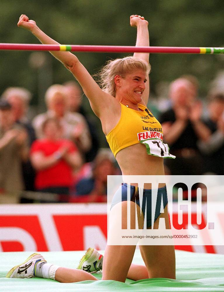 Karin Ertl Lac Quelle Fürth München Jubel Leichtathletik Damen Dlv Mehrkampf Meeting 