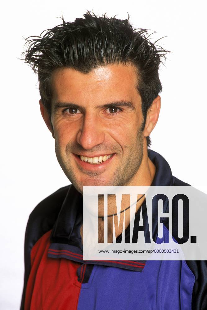 Luis Figo (Barca) Fußball Herren Primera Division 1999 2000, 1 ...