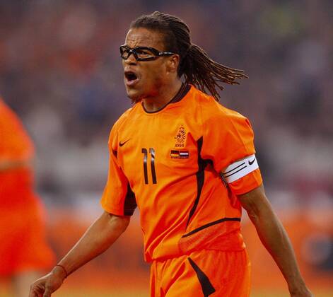 Edgar Davids Fußball Länderspiel Herren Freundschaftsspiel