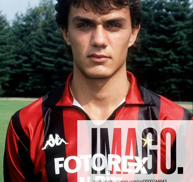 Paolo Maldini, 50. Geburtstag am 26. Juni Paolo Maldini (Milan) Fußball ...