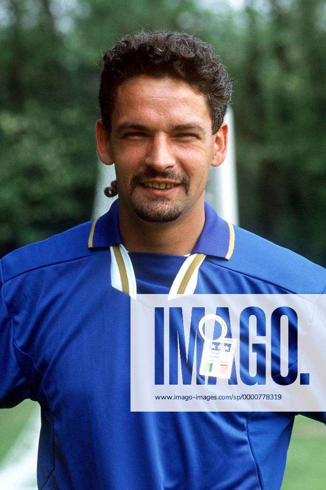 Roberto Baggio (Italien) Fußball EM Herren Europameisterschaft 1996 ...