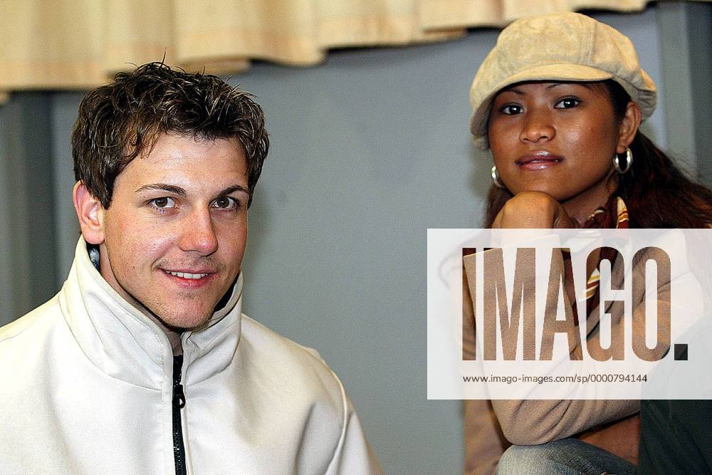 Timo Boll (Deutschland) mit Freundin Rodelia Jacobi Tischtennis Herren