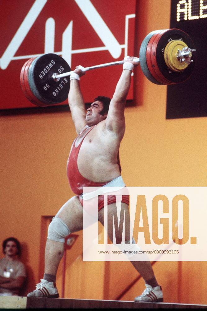 Wassili Alexejew (Sowjetunion) Stoßen Gewichtheben OS Sommer Herren