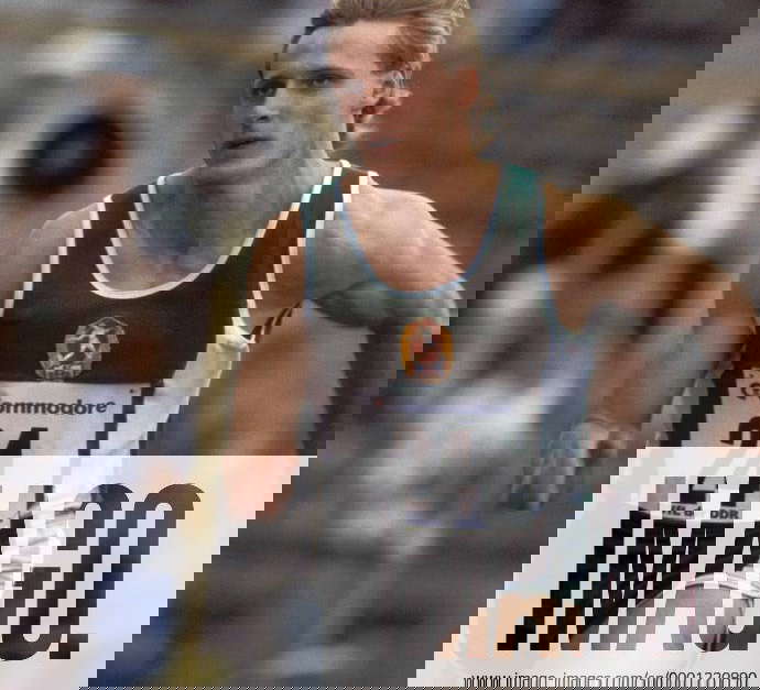 Steffen Bringmann (DDR SC DHfK Leipzig) Leichtathletik Herren Sportfest