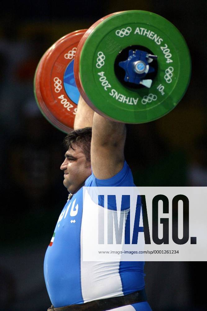 Hossein Reza Zadeh (Iran) Stoßen Gewichtheben OS Sommer Herren