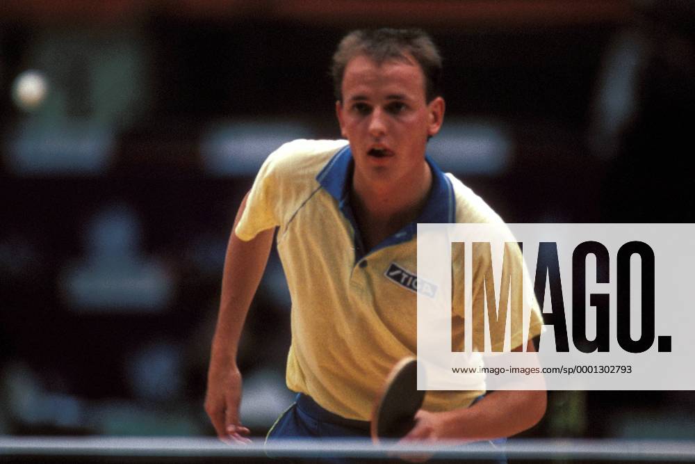 Erik Lindh (Schweden) Tischtennis OS Sommer Herren Olympische ...
